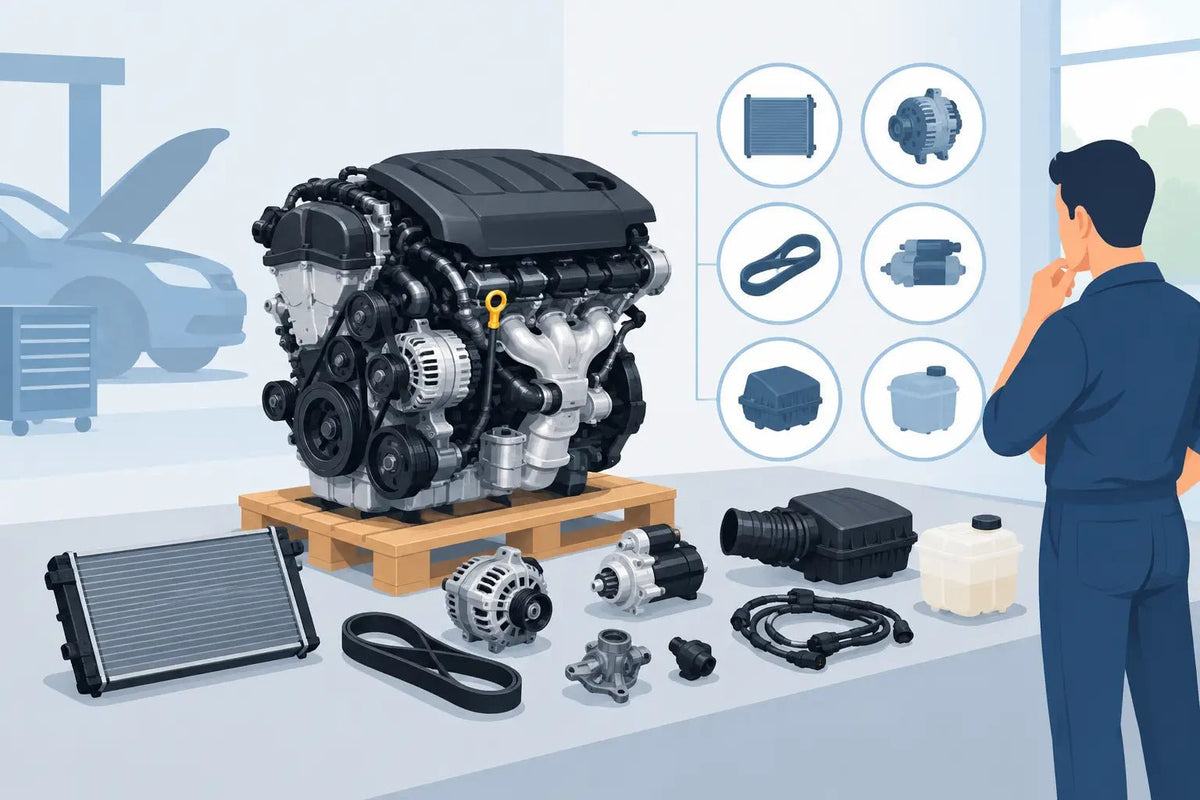 Are Replacement Engines Sold Complete? What’s Included - San Antonio JDM Engines