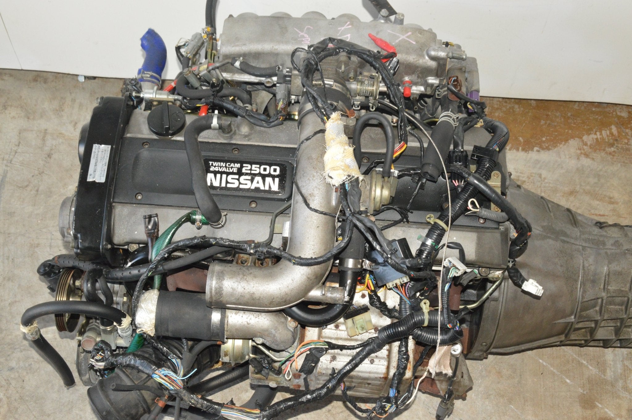 Rb25 Engine 1993-1997 Nissan Skyline GTS Engine JDM RB25 DE Turbo 2.5L Complete Sw ...