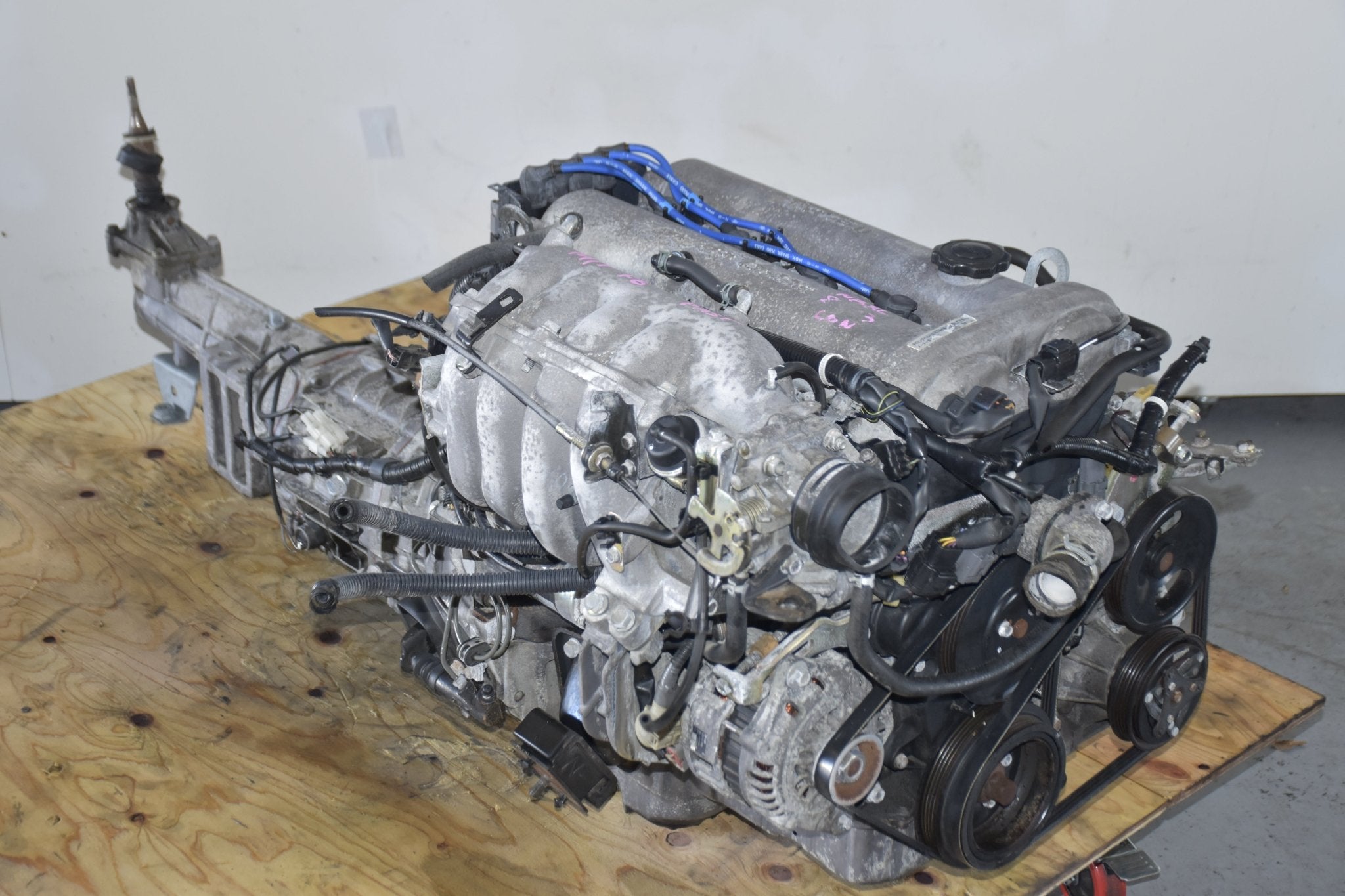 1998 1999 2000 JDM Mazda Miata 1.8L BP Engine 5 Speed Manual Transmiss ...