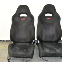 2003 - 2008 JDM Subaru Forester SG9 STI Black Front Seats and Rear Foldable Seats