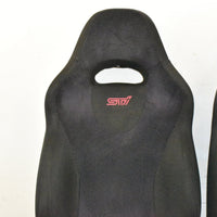 2003 - 2008 JDM Subaru Forester SG9 STI Black Front Seats and Rear Foldable Seats