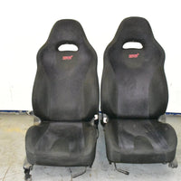 2003 - 2008 JDM Subaru Forester SG9 STI Black Front Seats and Rear Foldable Seats