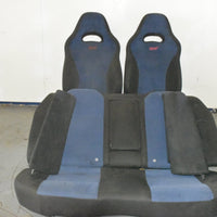 JDM 02 - 07 SUBARU WRX STI GDB BLUE SEATS WITH MATCHING REARS SEATS RAILS